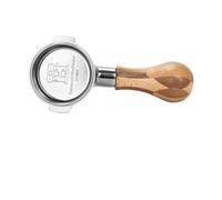 51mm Coffee Bottomless Portafilter Naked，Compatible For Delonghi，Dedica EC680 EC685 Filter Basket Espresso Machine Accessories Barista Tool(2-Ear SS)