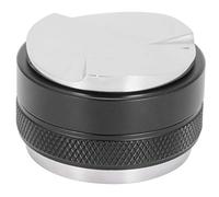 51mm Coffee Distributor and Tamper | Adjustable Height Base with 3 Slopes | Effortless Coffee Tamping for Home/Office/Cafe | Sturdy Stainless Steel and Aluminum Alloy