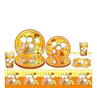 51PCS Cat Fat Tavola Di Compleanno Cat Fat Tema,Cat Fat Forniture Per Feste, Cat Fat Stoviglie Per Compleanno Feste Con Piatti, Tazze, Tovaglie e Tovaglioli, Cat Fat Party Set Per Festa Di Compleanno