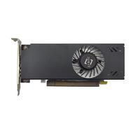51RISC Radeon RX 550 LP, scheda video a basso profilo 4 GB GDDR5 piccolo fattore di forma per gioco 4K display desktop/mini PC SFF scheda video (RX 550 4 GB a basso profilo)