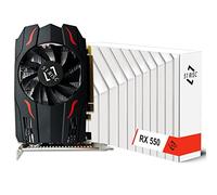 51RISC Scheda grafica Radeon RX 550, 4 GB GDDR5 128-bit DirectX 12 PCI Express 3.0 DP/HDMI/DVI-D ATX/ITX Scheda video da gioco per computer 4K Scheda di visualizzazione