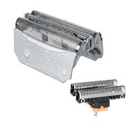 51S - Testina Di Ricambio For Rasoio, Compatibile Con Braun, Rasoio Serie 5 51S, Argento