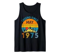 51st Birthday Idea Legend Since May 1975 Bday 51 Years Old Canotta