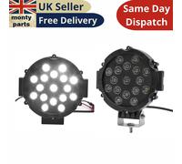 51W Pois Luci Guida Lampada 5.1x17.8cm Rotondo LED Work Luce Barra SUV 4x4