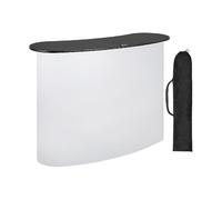 51x38.5 pollici portatile pop-up fiera espositiva bancone espositivo promozione podio stand da tavolo cabina con borse for il trasporto a parete Per principianti fai da te