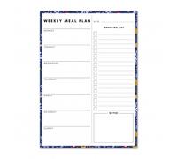 52 Foglio A5 Magnetico Settimanale Pasto Agenda Taccuino