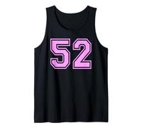 52 Numero Cinquantadue Sport Varsity College Girl Matching Canotta