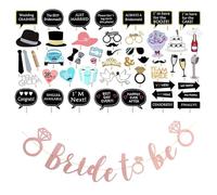 52 Pezzi Di Oggetti Di Scena Per Foto Di Matrimonio, 1 Pezzo Di Bandiera Del Treno, Accessori Per Cornici Per Foto Di Nozze, Accessori Per Scatole Per Foto Di Nozze, Cornici Per Foto Di Nozze