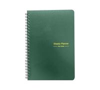 52 Week Planner 2025 Daily Full Page Self Discipline Punch Book One Calendar January December Conservazione artigianale (Green Size)