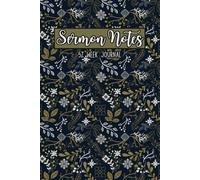 52 Week Sermon Notes For Women: Christian Bible Sermon Journal: With Extra Days For Christmas Eve and Good Friday Services