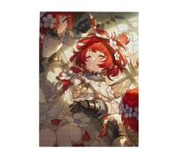 52 X 38 cm 500 Pcs Wooden Adult Jigsaw-Puzzles With Honkai Star Rail All Roles's Light Cones Paint