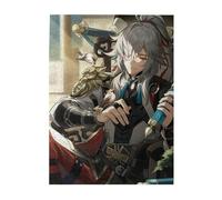 52 X 38 cm 500 Pcs Wooden Adult Jigsaw-Puzzles With Honkai Star Rail All Roles's Light Cones Paint