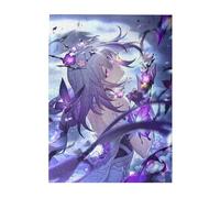 52 X 38 cm 500 Pcs Wooden Adult Jigsaw-Puzzles With Honkai Star Rail All Roles's Light Cones Paint