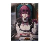 52 X 38 cm 500 Pcs Wooden Adult Jigsaw-Puzzles With Honkai Star Rail All Roles's Light Cones Paint