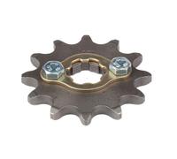 520# Catena 20mm 10T 11T 12T 13T 14T 15T 16T 17T 18T 19T 20T 21T 22T 23T Pignone Motore Anteriore for ATV Quad(12T)