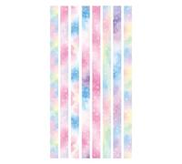 520 Sheets Colorful Gradient Easy Folding Decor, Star Paper Strips, Handcra | Smooth Folding Crease Lines, Holiday Decorations Ribbon, Star Folding Paper with Premium Colored Pulp Paper