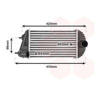 52004123 VAN WEZEL Intercooler per SUZUKI