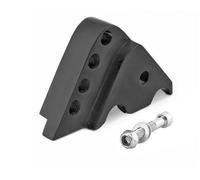 520623E RIALZO AMMORTIZZATORE MINARELLI ORIZZONTALE + VERT>04 4FORI NERO ANODIZZ