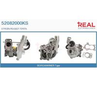 52082000KS REAL Turbocompressore, Sovralimentazione per CITROËN,PEUGEOT,TOYOTA