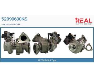 52090600KS REAL Turbocompressore, Sovralimentazione per JAGUAR,LAND ROVER