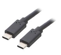 52353 Cavo USB 3.1 USB C-Spina su entrambi i lati3 metriColore: nero QOLTEC