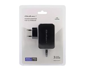 52407 Alimentatore: Impulso 19VDC 2,37A Off: 5,5/2,5 45W per laptop QOLTEC