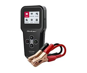 52489 Tester: Batterie 190x88x23mm VDC: 12-24V Display: LCD 2,8" QOLTEC