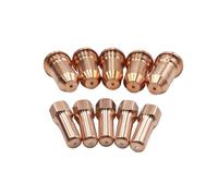 52556 elettrodi 20 pezzi e 51246 51248 ugello punta 20 pezzi PT-100 PT100 IPT-100 PTM-100 PTM100 PT100 torcia al plasma consumabili (1,4 mm 80-90A)