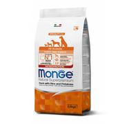 52768 MONGE ALL BREEDS PUPPY & JUNIOR MONOPROTEIN ANATRA CON RISO E PATATE KG.2,