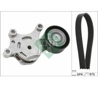 529 0261 10 INA Kit Cinghie Poly-V per CITROËN,DS,FORD,FORD AUSTRALIA,MAZDA,PEUG
