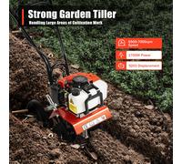 52CC 1700W Coltivatore a benzina da giardino Coltivatore per allentare il terreno Coltivatore a gas per coltivatore a gas Rototiller