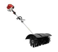 52CC - Spazzatrice manuale a benzina, 1,7 kW, a 2 tempi, a benzina con patta, 6500 - 8500 rpm, 189 cm, spazzaneve con larghezza di 56 cm, per prato, marciapiedi, vialivard da giardino