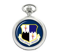 52d Fighter Wing USAF Orologio Da Tasca Pocket Watch Ravel Quarzo