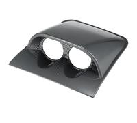 52mm 2" Console Doppio Foro Cruscotto Manometro Supporto Carbonio Fibra Modello