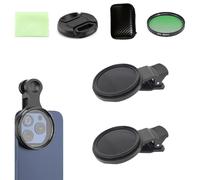 52mm Clip-0n CPL Phone CameraLens Filter Kit, Circular Polarizerpolarizing Filter Compatible with Mostcell Phones, Allalonga Camera Lens Filter (2 pcs)