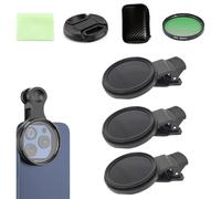 52mm Clip-0n CPL Phone CameraLens Filter Kit, Circular Polarizerpolarizing Filter Compatible with Mostcell Phones, Allalonga Camera Lens Filter (3 pcs)