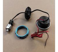 52mm Pressione Olio Con Allarme di Avvertimento 1/8 Npt Sensore Misuratore