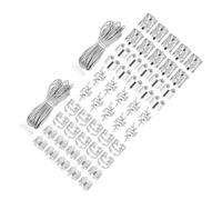 52pcs Durevolezza Connettori Per Capelli Leghe Anelli Dei Capelli Professionale Bacchetta Unisex Accessori Per Capelli