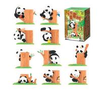 52toys Personaggio Panda Roll Che Si Arrampica Sull´albero Da Frutto Assortito 7 Cm