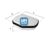 53.007.00 Filtro, Aria abitacolo Ufi