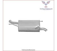 53.02.07 Silenziatore posteriore Imasaf per OPEL CORSA C