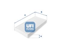 53.034.00 UFI Filtro, Aria abitacolo per ,FORD