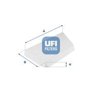 53.044.00 UFI Filtro, Aria abitacolo per PEUGEOT