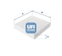 53.129.00 UFI Filtro, Aria abitacolo per ,FORD,VOLVO