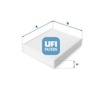 53.224.00 Filtro, Aria abitacolo Ufi