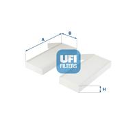 53.277.00 Filtro, Aria abitacolo Ufi