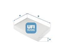 53.293.00 Filtro, Aria abitacolo Ufi