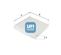 53.315.00 Filtro, Aria abitacolo Ufi