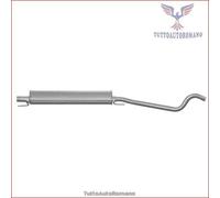 IMASAF 53.37.46 Marmitta centrale per OPEL Astra H Schrägheck (A04)