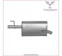 IMASAF 53.55.07 Marmitta per OPEL Meriva A (X03)